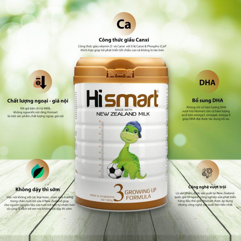 Sữa Hismart Premium số 3