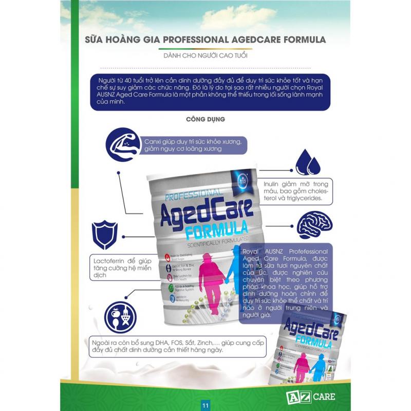 Sữa Hoàng Gia Úc Aged care Formula