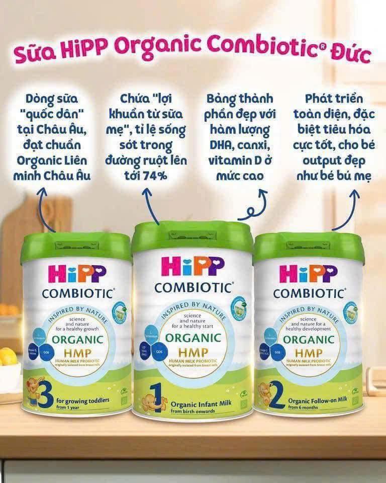 Sữa hữu cơ HiPP Organic Combiotic