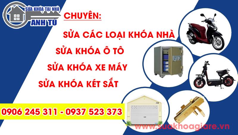 Sửa khóa Anh Tú - dịch vụ sửa khóa hàng đầu TP.HCM