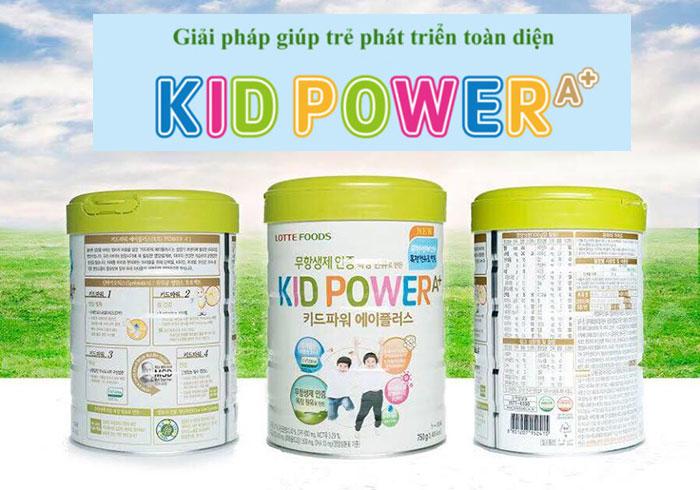 Sữa﻿﻿ Kid Power A+  tăng chiều cao