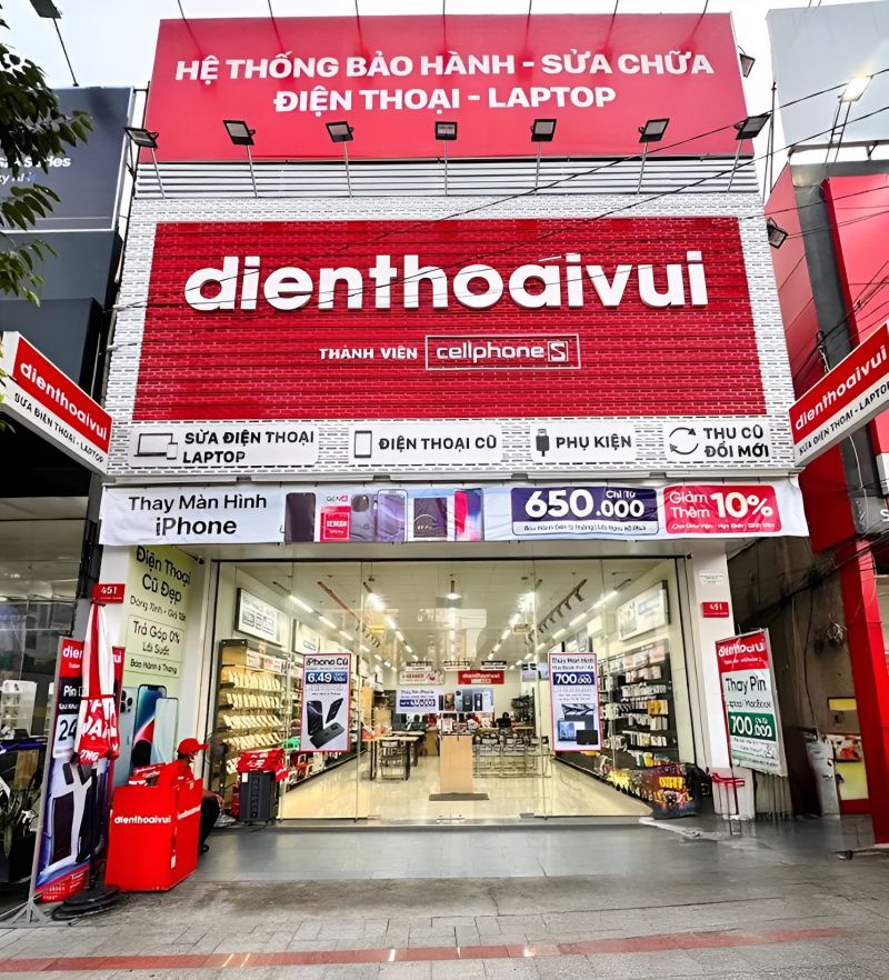 Sửa laptop Điện Thoại Vui