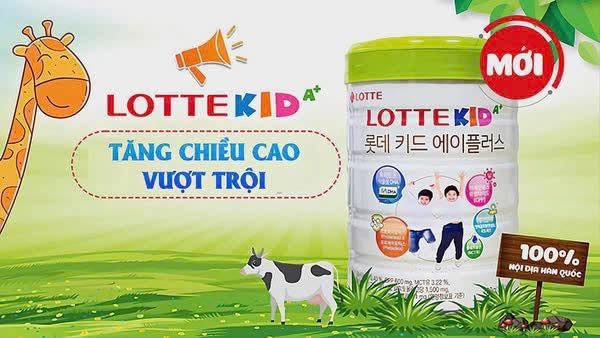 Sữa Lotte Kid A+