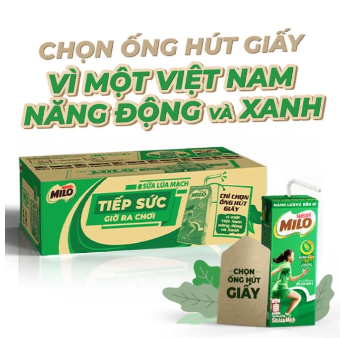 Sữa lúa mạch Nestlé Milo Teen Protein Canxi