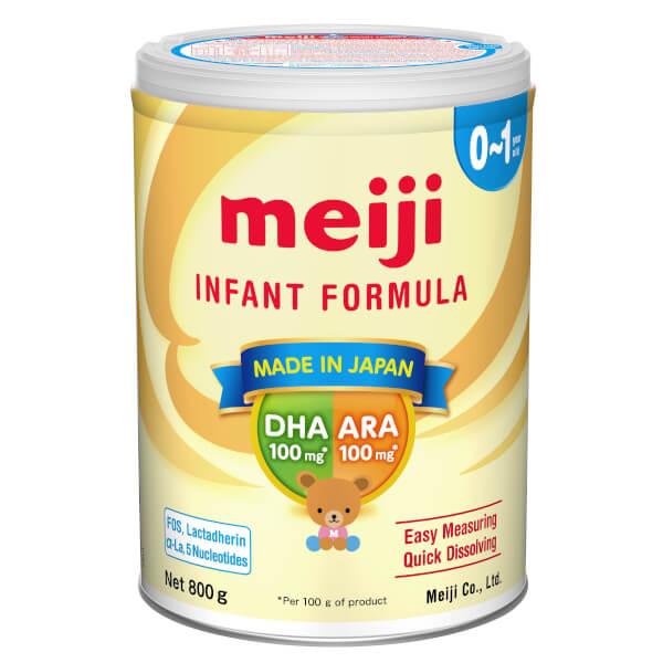 Sữa Meiji 0 (0-1Y) Infant Formula 800g