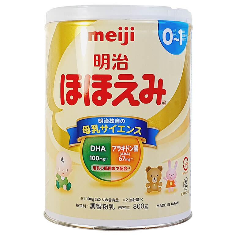 Sữa Meiji cho trẻ 0-1 tuổi