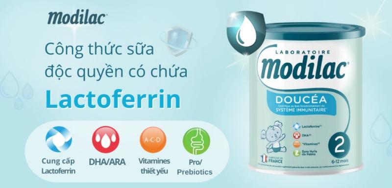 Sữa Modilac – Nhập khẩu nguyên lon hàng nội địa Pháp