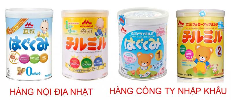 Sữa Morinaga Nhật Bản