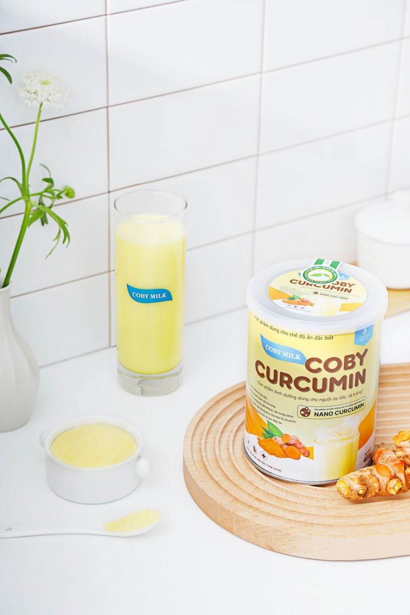 Sữa nghệ Nano Curcumin Coby Milk Herskin