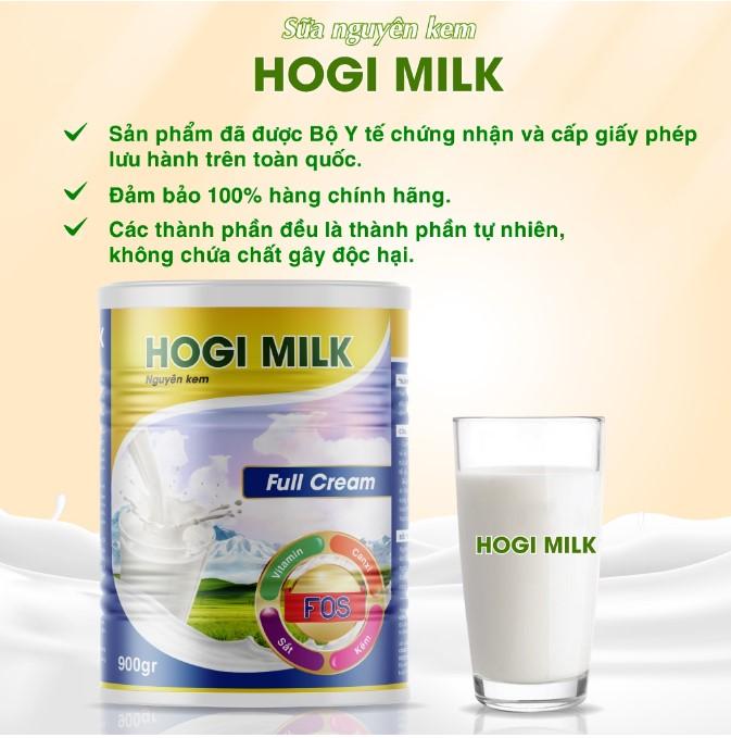 Sữa nguyên kem Hogi Milk