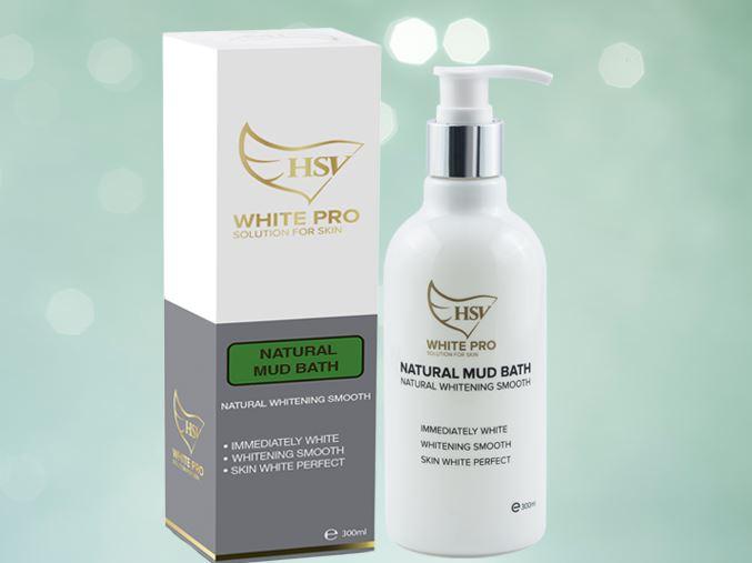 Sữa non, bùn khoáng tắm trắng White pro