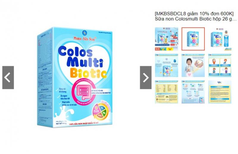 Sữa non Colosmulti Biotic