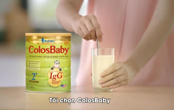 Sữa non pha sẵn ColosBaby cho bé