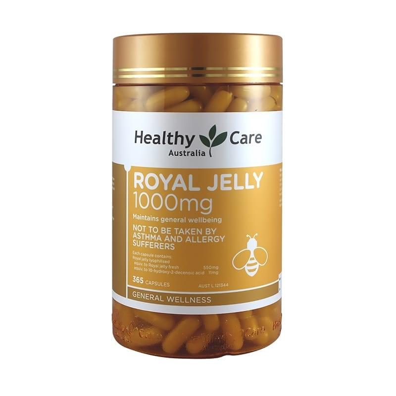 Sữa ong chúa Healthy Care Royal Jelly 1000mg