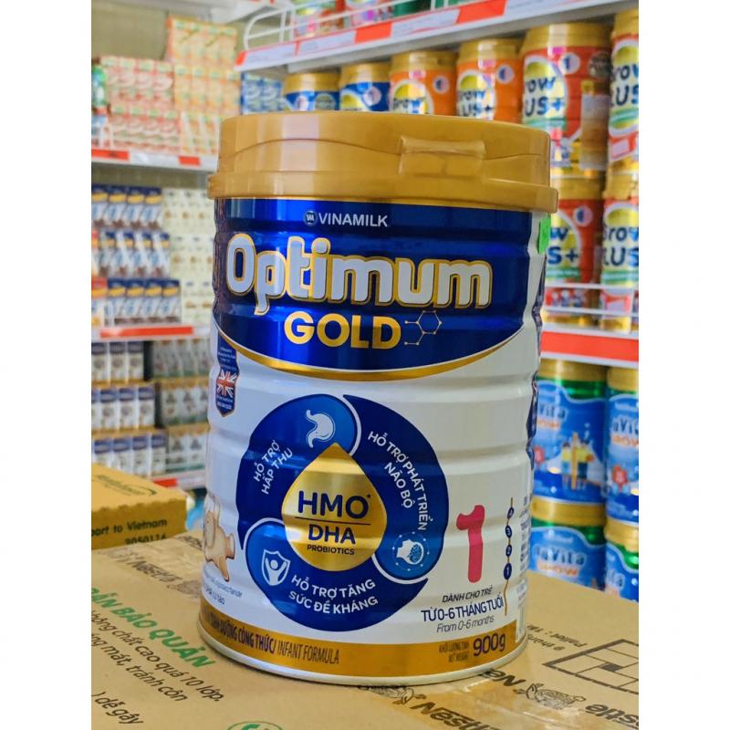Sữa Optimum Gold HMO 1, Trẻ 0-6 Tháng, 900g