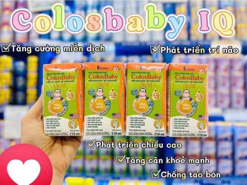 Sữa pha sẵn Colosbaby