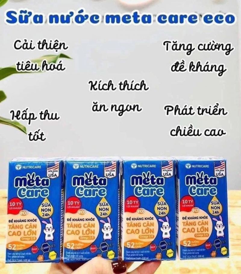 Sữa pha sẵn Metacare