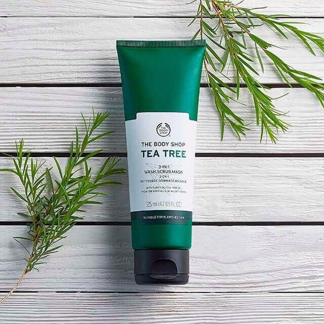 Sữa rửa mặt đa năng Tea Tree 3-In-1 Wash Scrub Mask