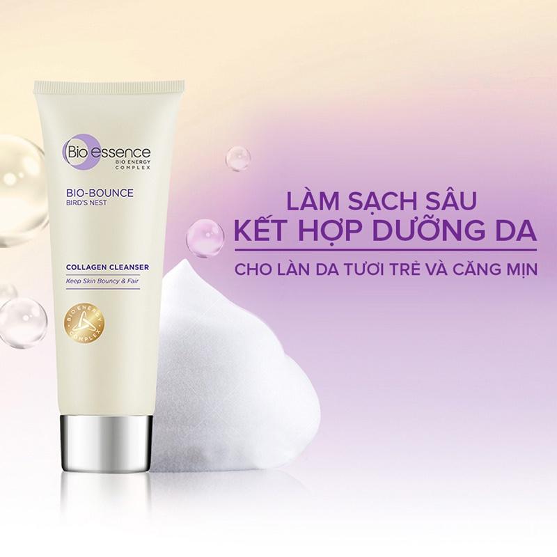 Sữa rửa mặt Bio-essence Bio-Bird's Nest Collagen Cleanser