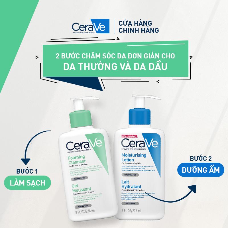 Sữa rửa mặt Cerave Foaming Facial Cleanser