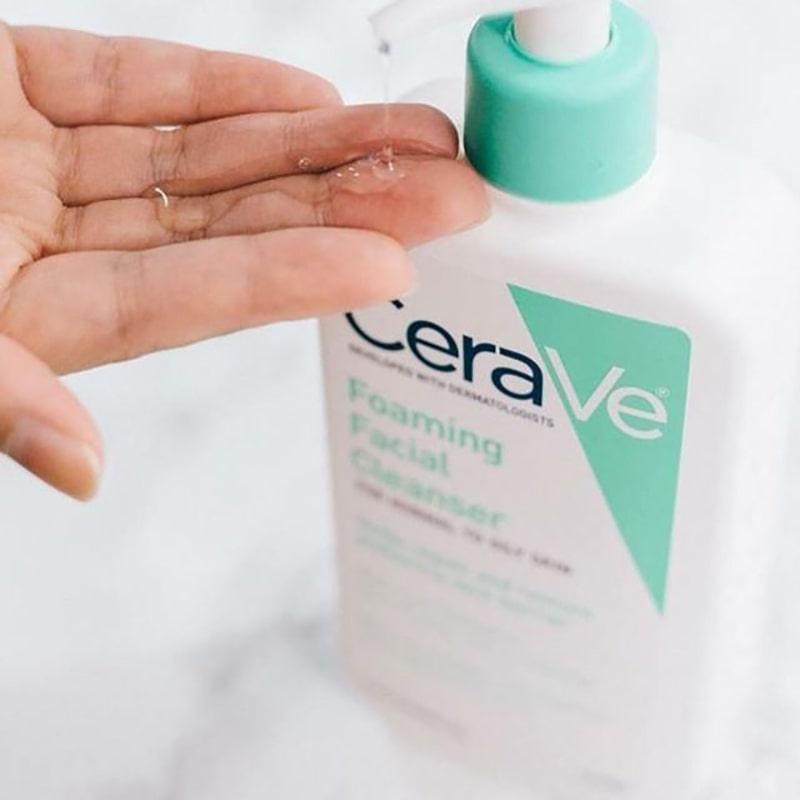 Sữa rửa mặt CeraVe Foaming Facial Cleanser