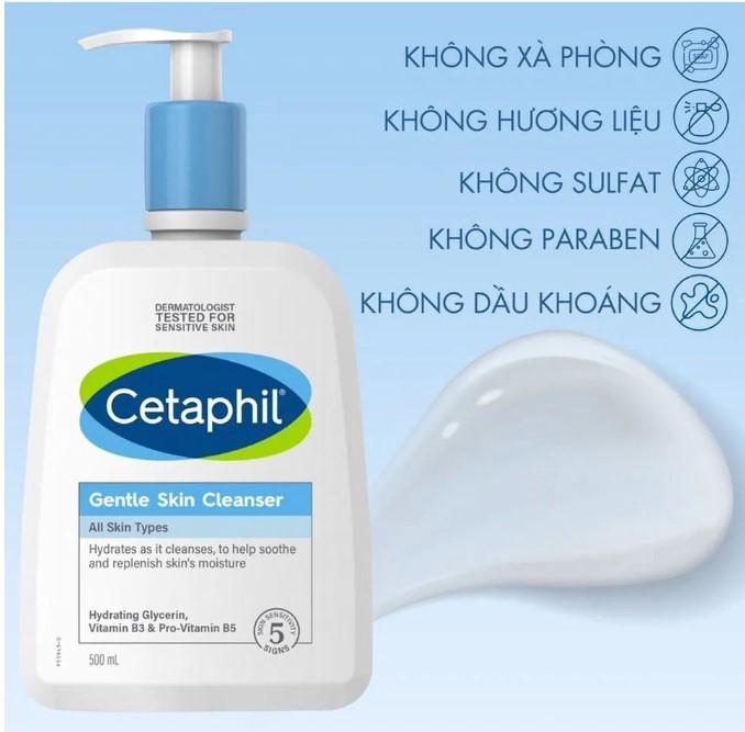 Sữa rửa mặt Cetaphil Gentle Skin