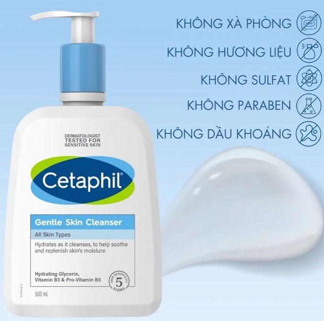 Sữa rửa mặt Cetaphil Gentle Skin Cleanser