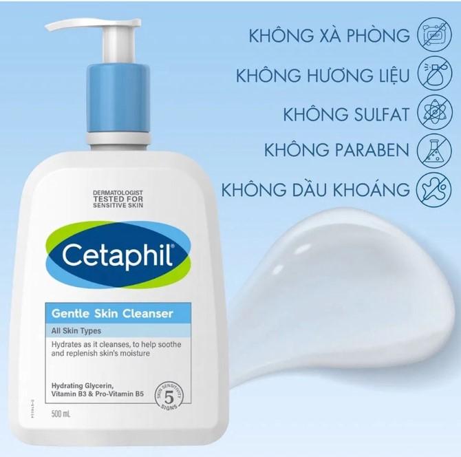 Sữa rửa mặt Cetaphil Gentle Skin Cleanser