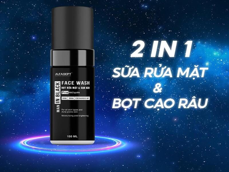 Sữa rửa mặt cho nam ﻿Alfasept