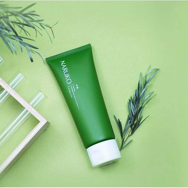 Sữa rửa mặt dạng bùn Naruko trà tràm Tea Tree Purifying Clay Mask and Cleanser in 1