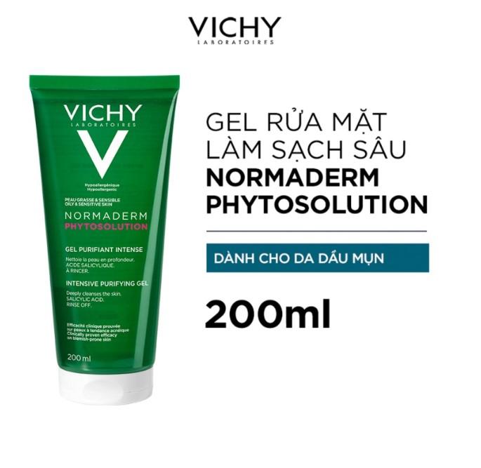Sữa rửa mặt dạng gel Vichy Normaderm Phytosolution