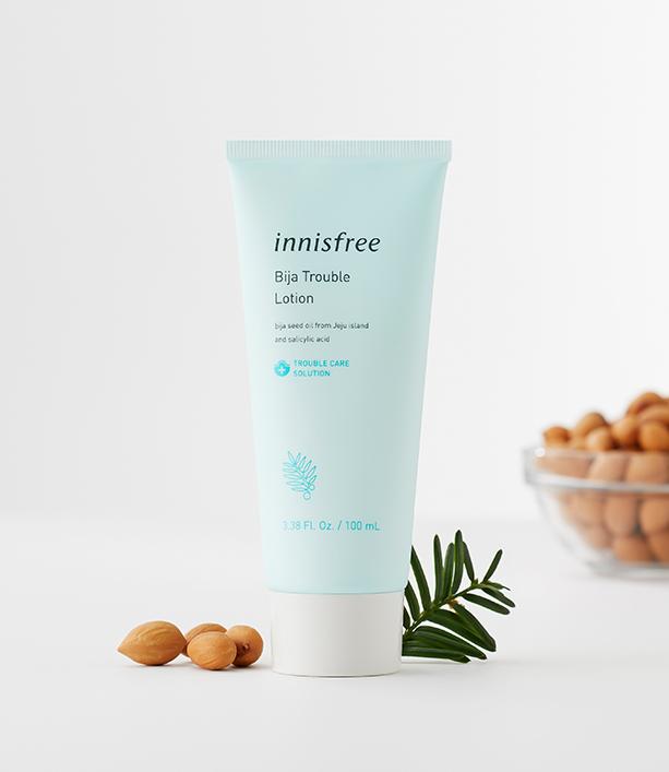 Sữa rửa mặt dành cho da mụn innisfree Bija Trouble Facial Foam