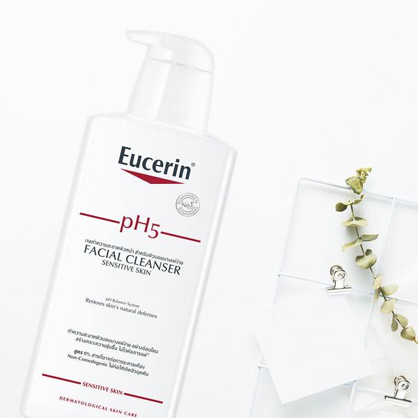 Sữa rửa mặt Eucerin Facial Cleanser PH5 Sensitive Skin