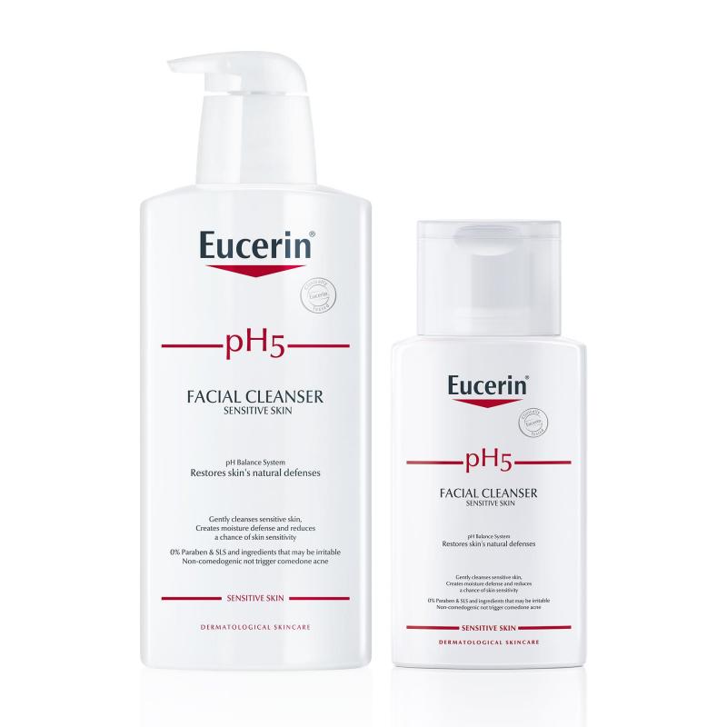 Sữa rửa mặt Eucerin Facial Cleanser PH5 Sensitive Skin