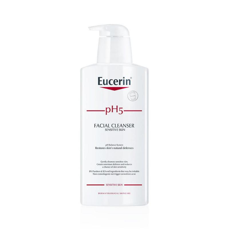 Sữa rửa mặt Eucerin pH5 Facial Cleanser Sensitive Skin