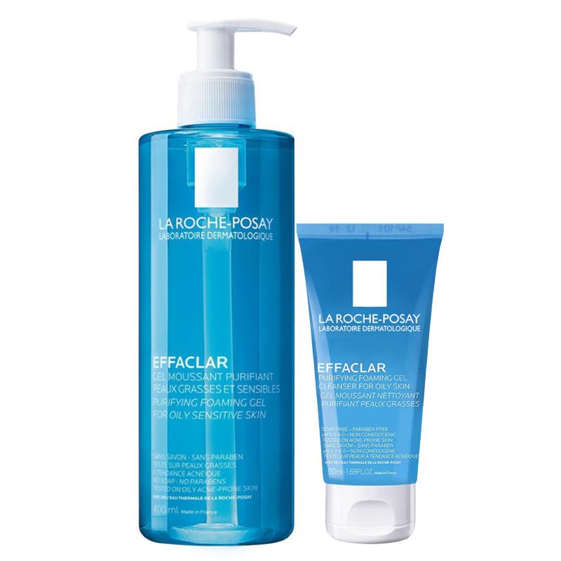 Sữa rửa mặt giảm nhờn cho da dầu mụn La Roche-Posay Effaclar