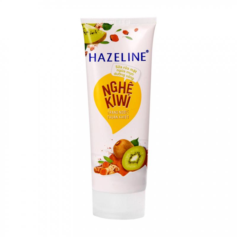 Sữa rửa mặt Hazeline nghệ kiwi