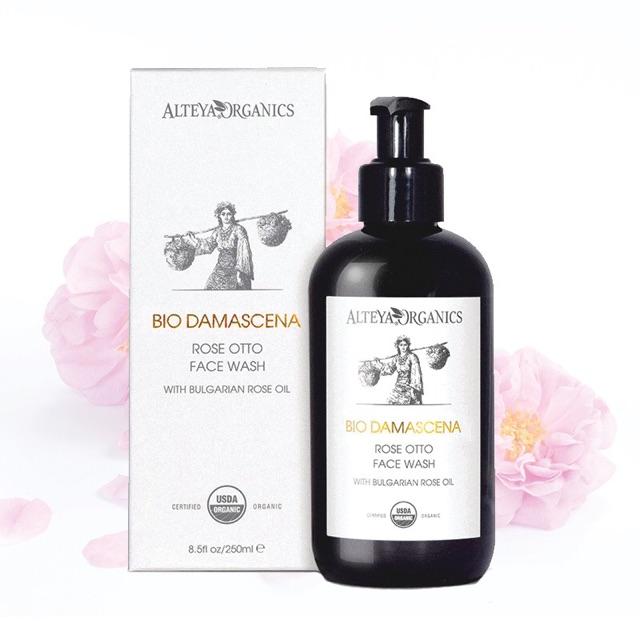 Sữa rửa mặt hoa hồng hữu cơ Alteya Organics - Bio Damascena Rose Otto Face Wash