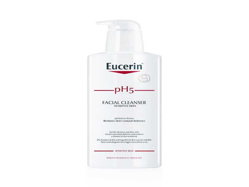 Sữa rửa mặt không gây kích ứng cho da nhạy cảm Eucerin pH5 Facial Cleanser