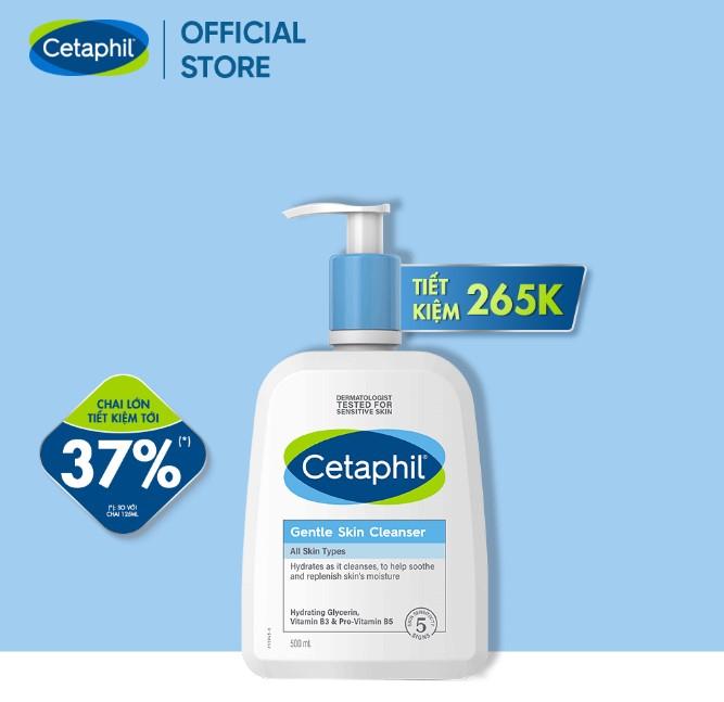 Sữa rửa mặt làm sạch dịu nhẹ không xà phòng Cetaphil Gentle Skin Cleanser