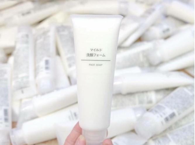 Sữa rửa mặt Muji Face Soap