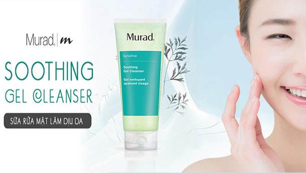 Sữa rửa mặt Murad Soothing Gel Cleanser