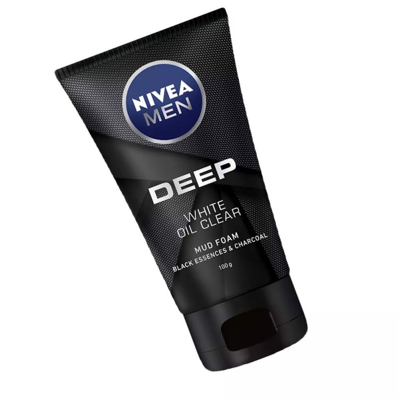 Sữa rửa mặt Nivea Men Deep White Oil Clear