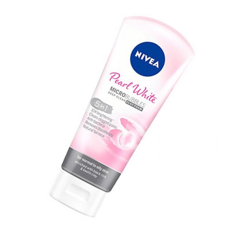 Sữa rửa mặt cấp ẩm Nivea ngọc trai