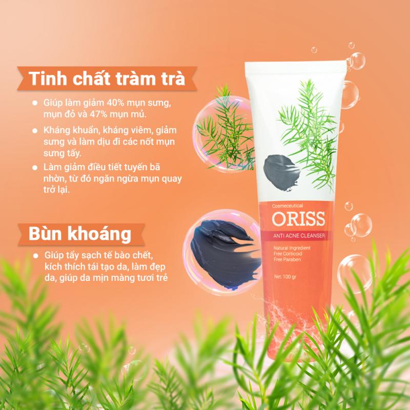 Sữa rửa mặt Oriss