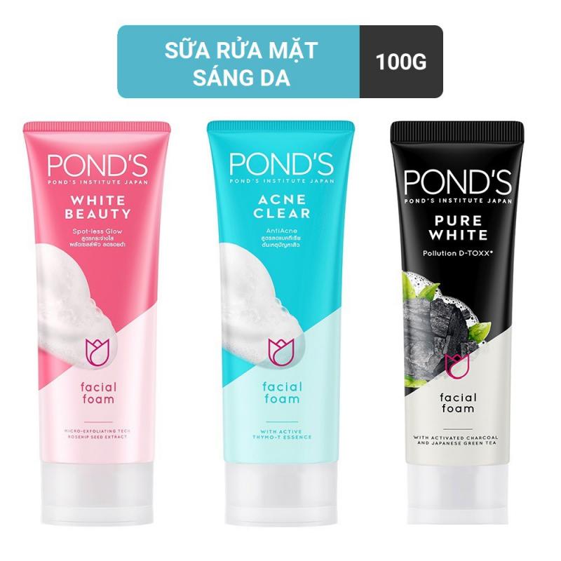 Sữa rửa mặt làm sáng da Pond's Pure Bright Beauty