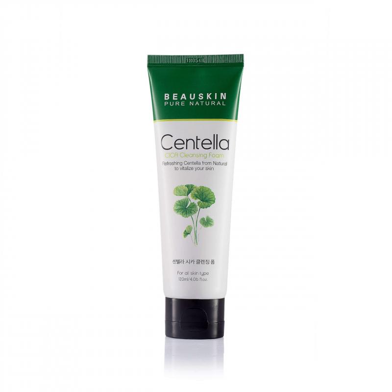 Sữa rửa mặt rau má Beauskin Centella Cica Cleasing Foam Hàn Quốc