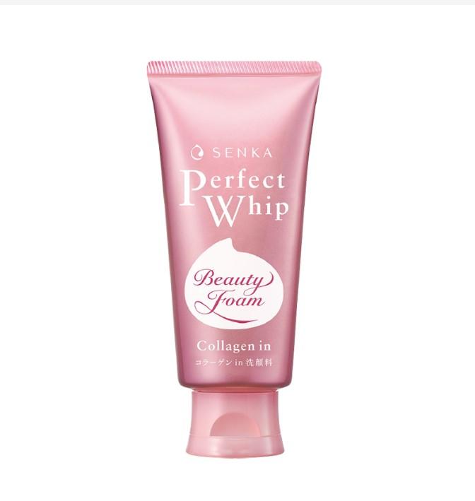 Sữa rửa mặt Senka Perfect Whip Collagen