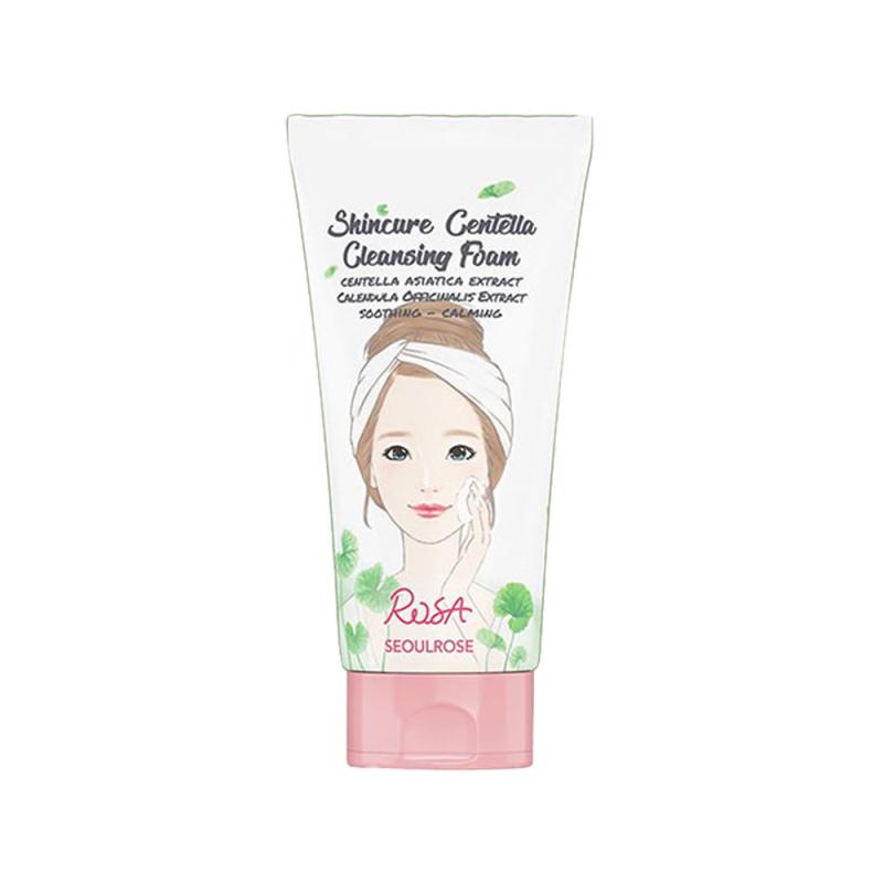 Sữa rửa mặt Seoulrose Rosa Skincure Centella Cleansing Foam