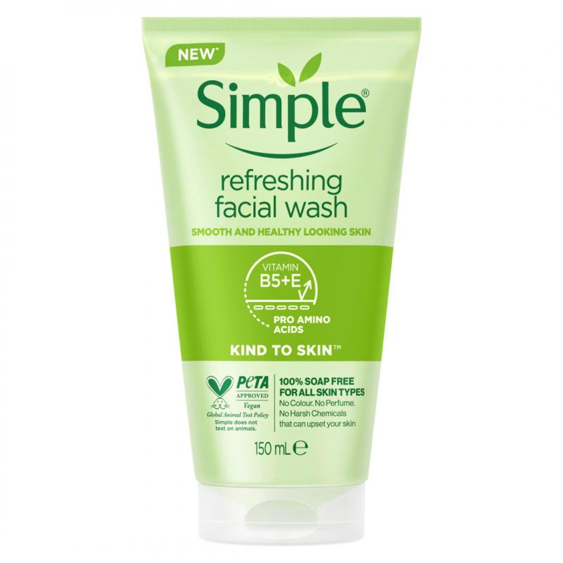 Sữa rửa mặt Simple Refreshing Facial Wash